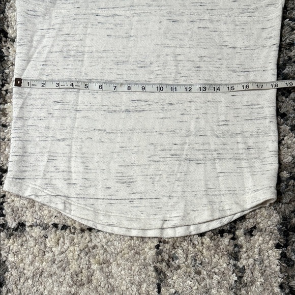 PINK Victoria's Secret Cream Sweatshirt with Color Block Sleeves - Picture 4 of 9